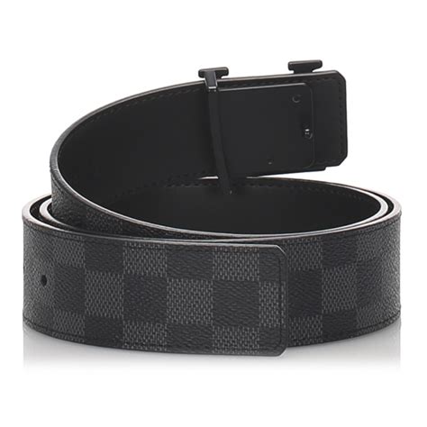 louis vuitton damier black belt|Louis Vuitton damier belt sale.